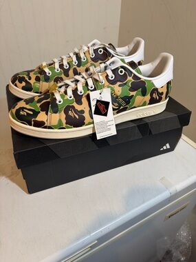 Adidas Bape X Stan smith. 30 anniversary ABC Camo